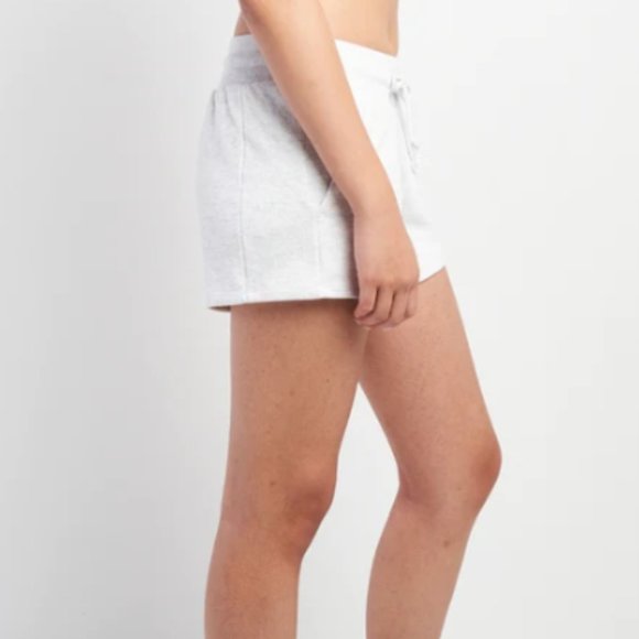 Champion Logo Pull-On Sweat Short, Women's Size M - Light Grey - Picture 4 of 12